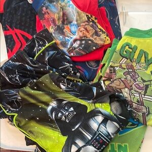 Kids' Superhero and Star Wars Pajama Set
